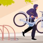 去年自転車を盗まれて1年経った