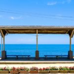 海に一番近い駅（下灘駅）